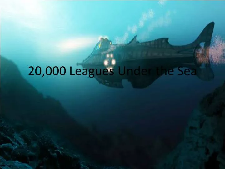 20 000 leagues under the sea
