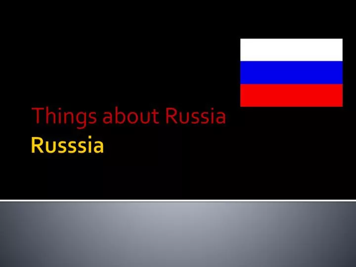 things about russia