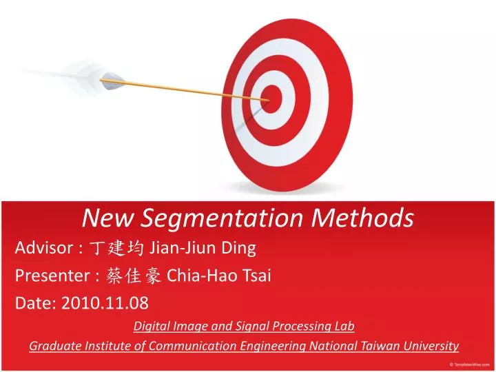 new segmentation methods