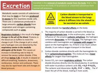 Excretion