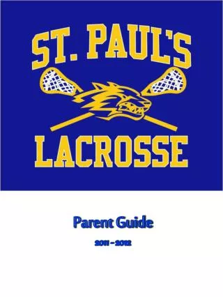 Parent Guide 2011 - 2012