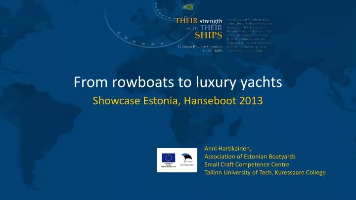 from rowboats to luxury yachts