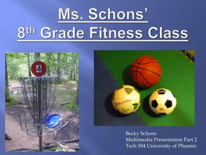 ms schons 8 th grade fitness class