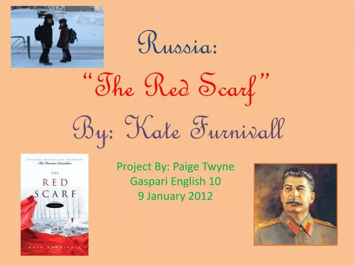 russia the red scarf by kate furnivall