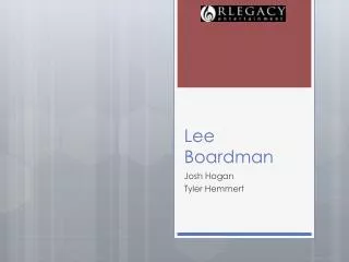 Lee Boardman
