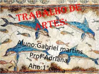 trabalho de artes