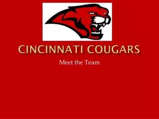 Cincinnati Cougars