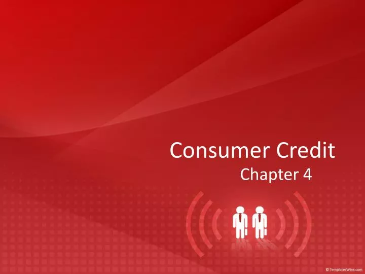 consumer credit