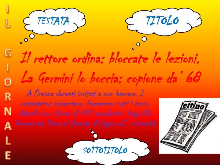 il rettore ordina bloccate le lezioni la germini lo boccia copione da 68