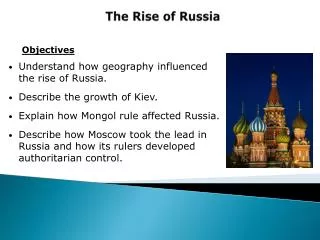 The Rise of Russia