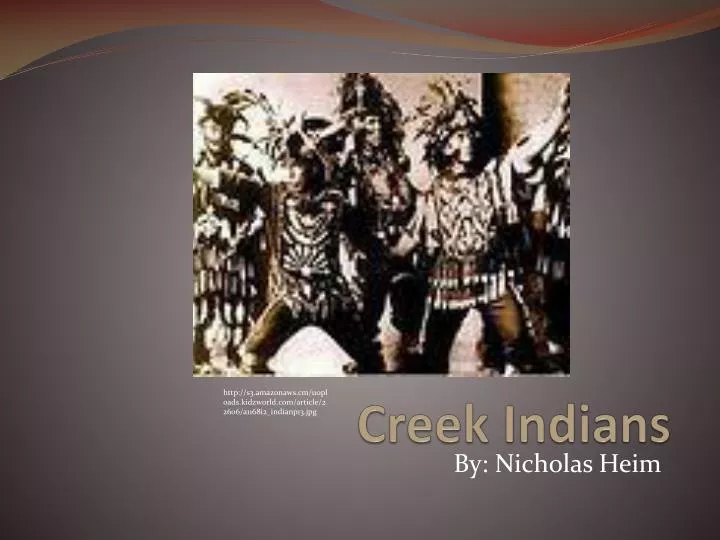 creek indians