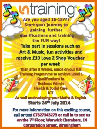 Are you aged 16-18??? Start your journey to gaining further