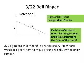 3/22 Bell Ringer