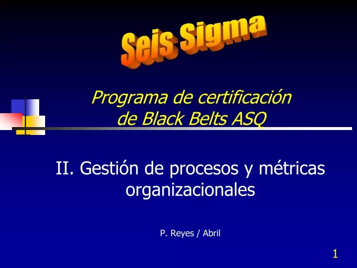 programa de certificaci n de black belts asq