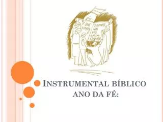 instrumental b blico