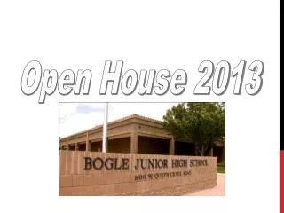 Open House 2013