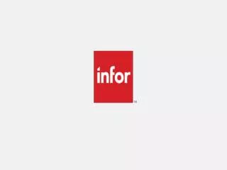 Infor Ming.le Lunch and Learn Update