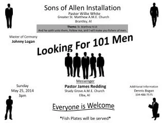 Sons of Allen Installation