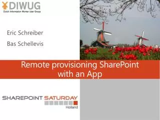 Remote provisioning SharePoint with an App