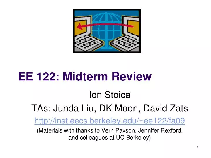 ee 122 midterm review