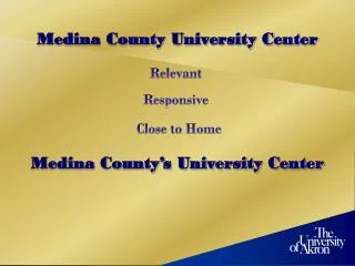 Medina County University Center