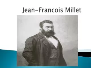 jean francois millet