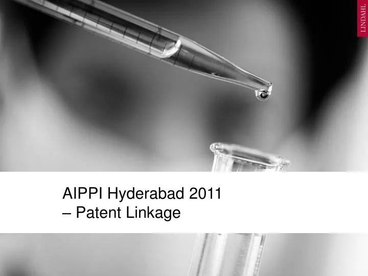 aippi hyderabad 2011 patent linkage