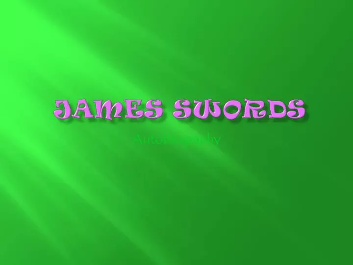 james swords
