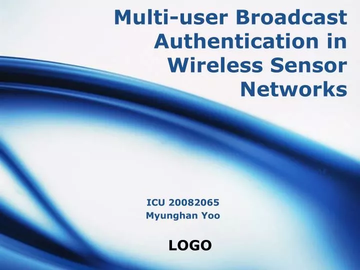 multi user broadcast authentication in wireless sensor networks