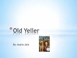 Old Yeller