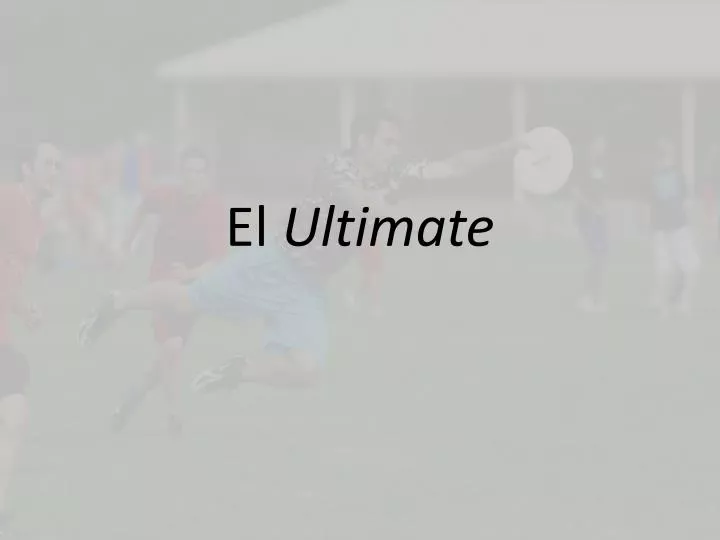 el ultimate