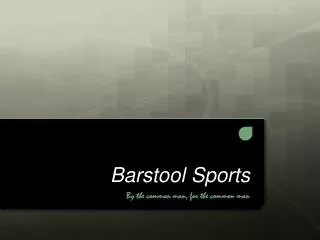 B arstool Sports