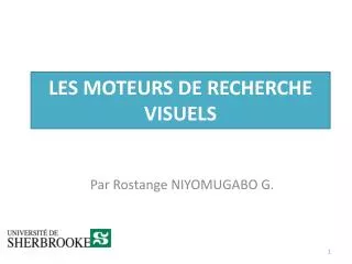 les moteurs de recherche visuels