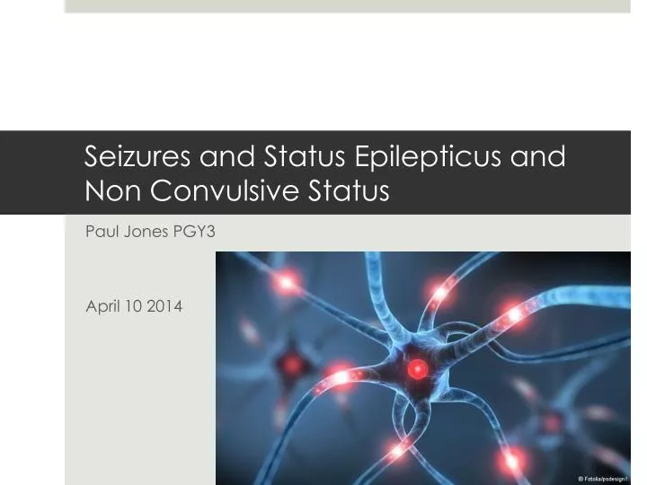 seizures and status epilepticus and non convulsive status