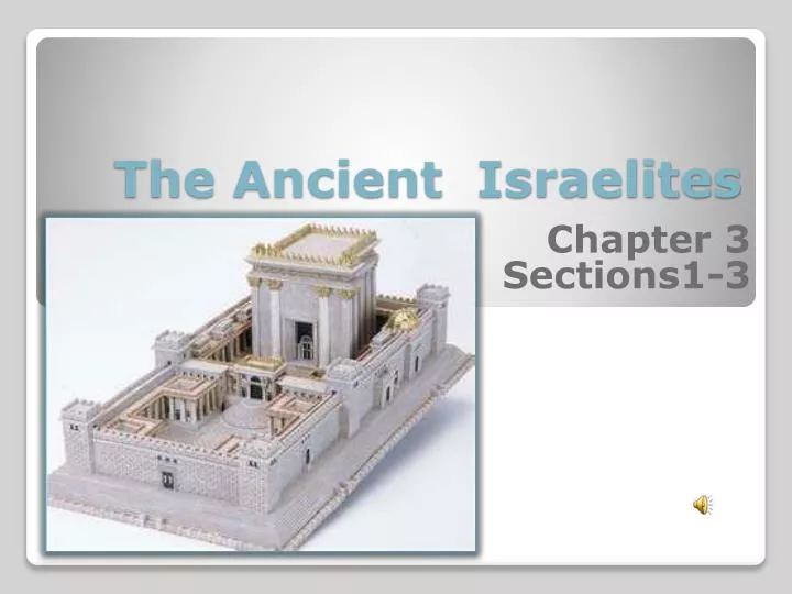 the ancient israelites
