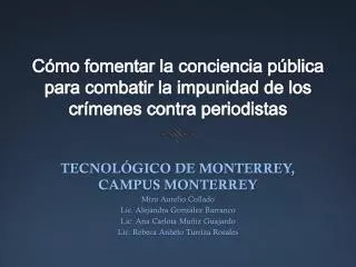 c mo fomentar la conciencia p blica para combatir la impunidad de los cr menes contra periodistas