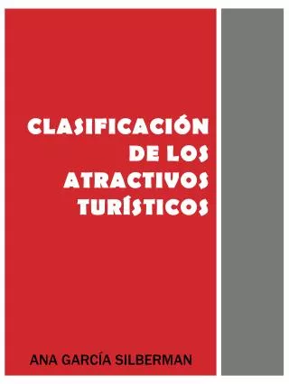 clasificaci n de los atractivos tur sticos