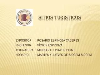 sitios turisticos