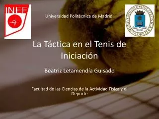 la t ctica en el tenis de iniciaci n