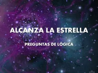 alcanza la estrella
