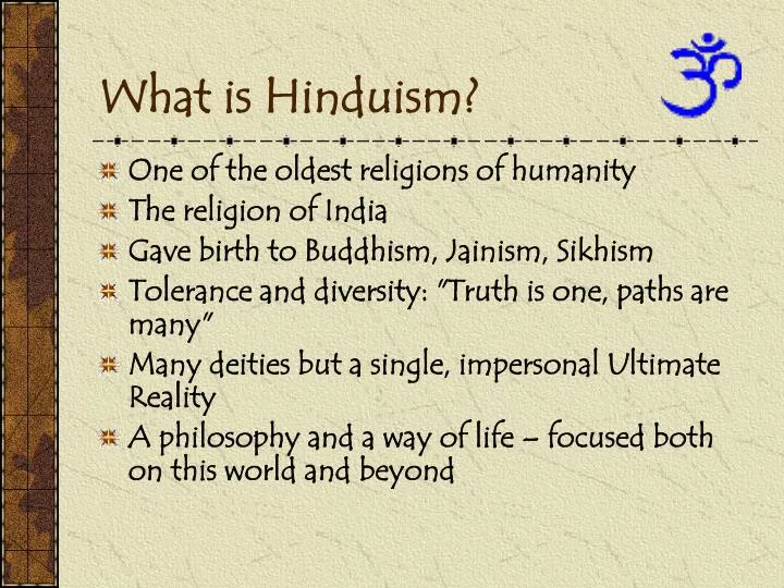 what is hinduism