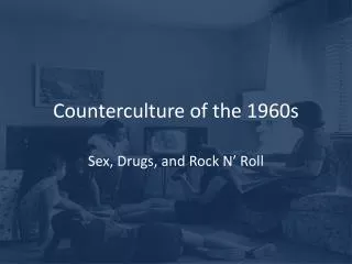 Counterculture of the 1960s