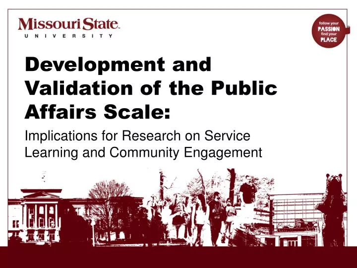 development and validation of the public affairs scale