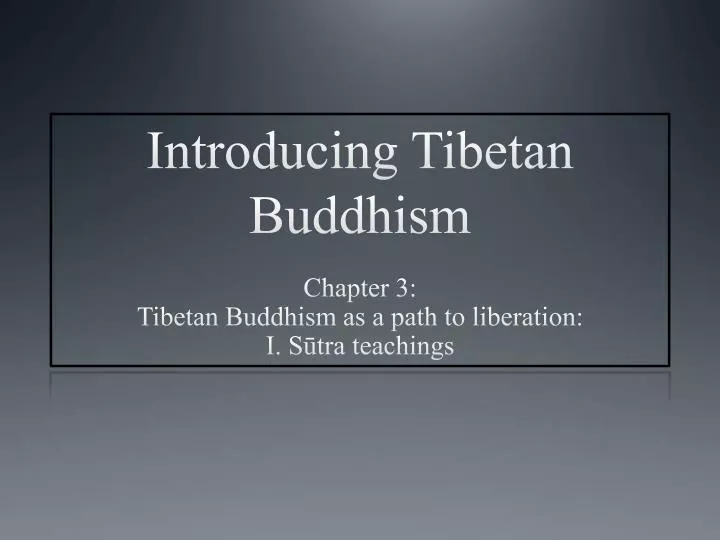 introducing tibetan buddhism