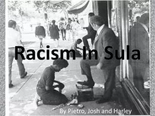 Racism In Sula