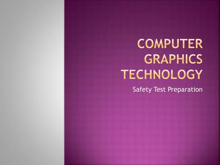 computer graphics technology