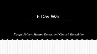 6 Day War