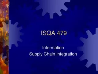 ISQA 479