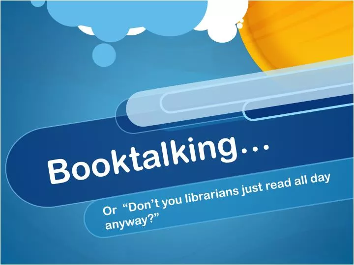 booktalking