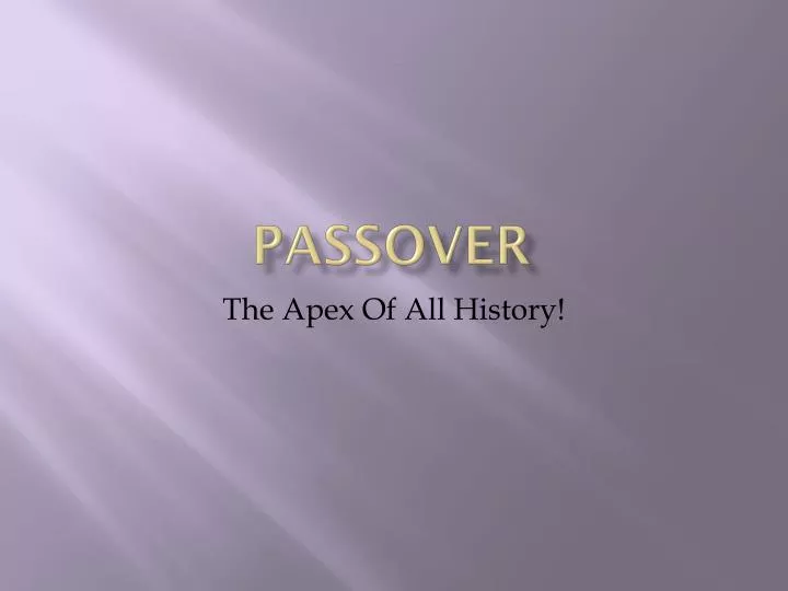 passover